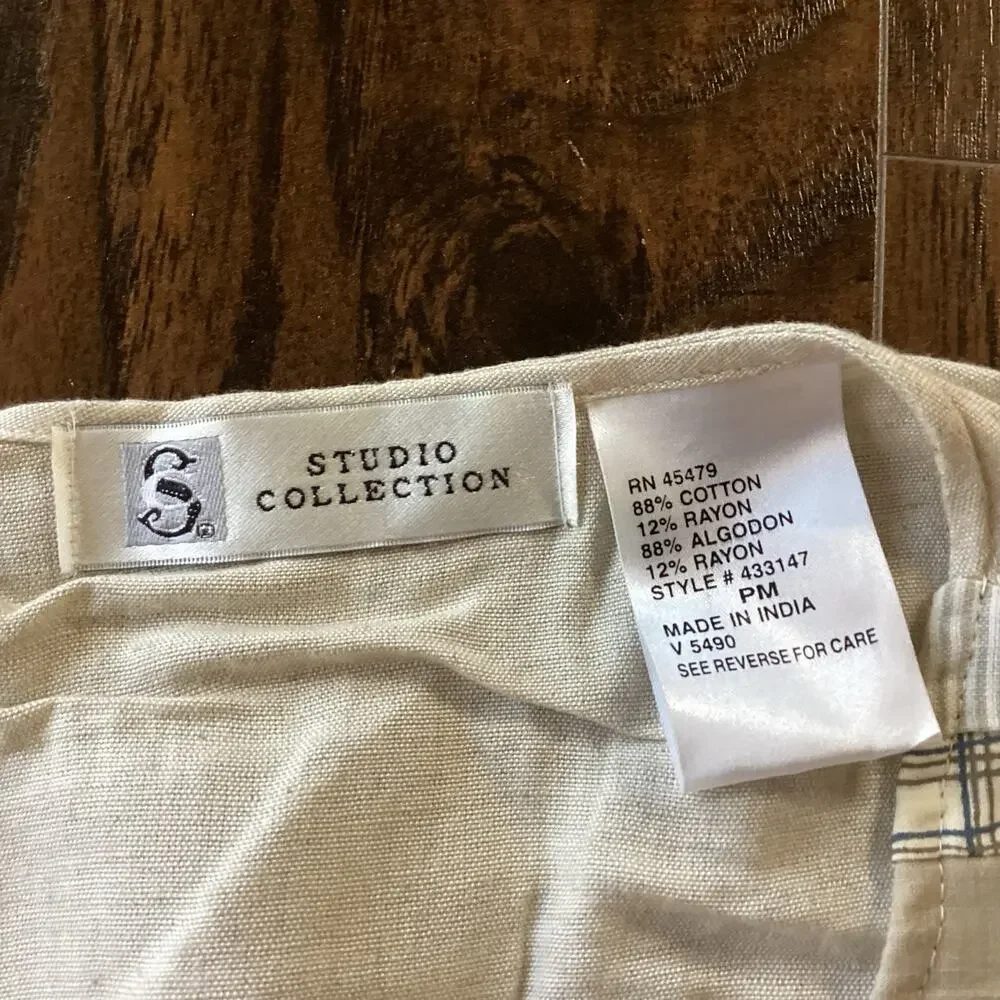 Studio Collection Patchwork Vest - Picture 5 of 7